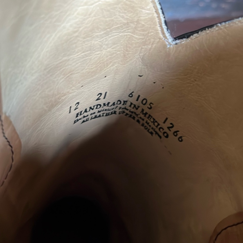 Stetson Faye Cowgirl & Horse Underlay Leather Cowboy boots - Picture 6 of 7